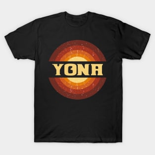 Vintage Proud Name Yona Birthday Gifts Circle T-Shirt